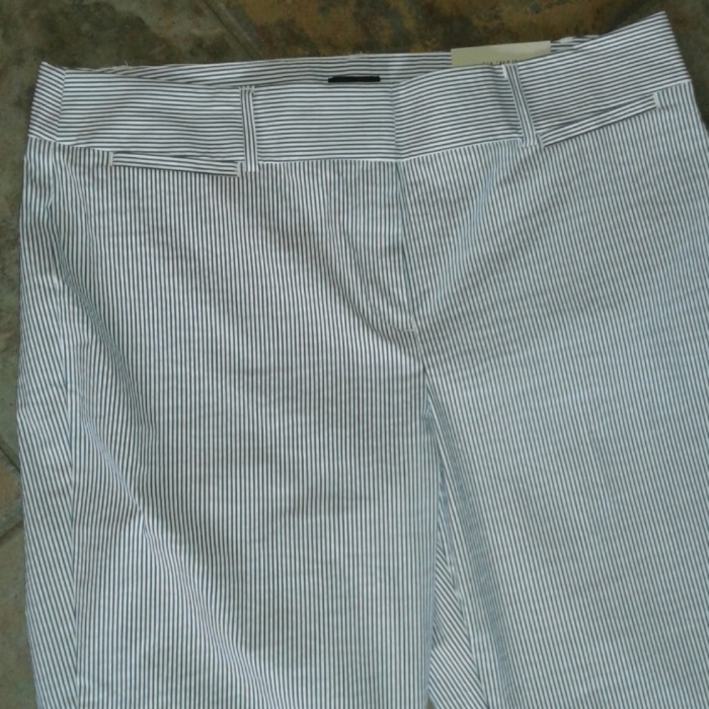 Ann Taylor Seersucker Pants